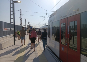 El tramo sur de las Líneas 1, 2 y 7 de Metrovalencia abre sus 20 estaciones y paradas