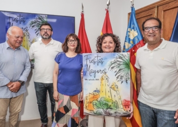 Mamen Cuevas es la autora de la portada de la revista de las Fiestas Mayores 2025