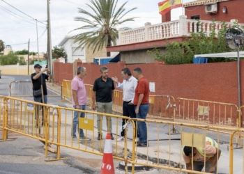 A punto de finalizar las obras de captación y desvío de pluviales que se ejecutan en l’Albir con fondos europeos