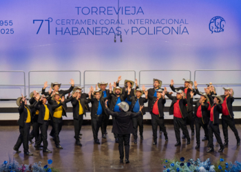 El 71º Certamen de Habaneras de Torrevieja corona las voces blancas del ‘Balta’ de Letonia