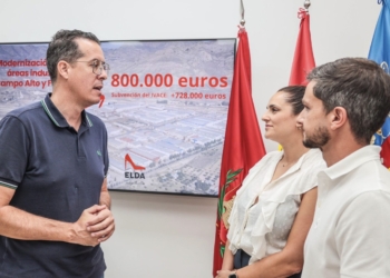 Elda invertirá 800.000 euros para continuar con la modernización y mejora de los polígonos Campo y Alto y Finca Lacy