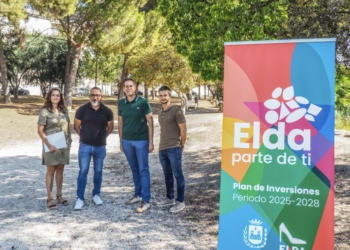 Elda adjudica las obras para renovar el riego y regenerar una extensa zona verde de los Jardines del Vinalopó