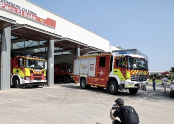 València envía cuatro vehículos y bomberos a Castilla y León para colaborar en la extinción de los incendios forestales