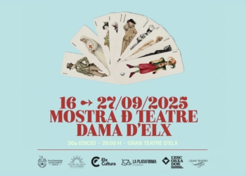 La XXX Mostra de Teatre Dama d’Elx se celebra del 16 al 27 de septiembre
