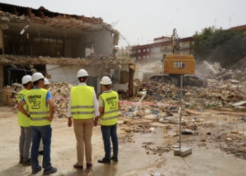 Avanza la reconstrucción de los centros educativos más afectados por la riada