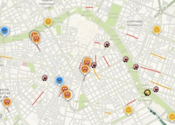 El Ayuntamiento colabora con la app Waze para mejorar la seguridad vial en el entorno de 502 centros escolares