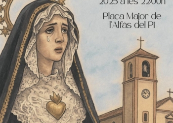 Las tradicionales Copletes a la Verge dels Dolors sonarán un año más en la Plaza Mayor de l’Alfàs