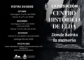 El Ayuntamiento organiza visitas a la exposición ‘Centro Histórico de Elda: Donde habita la memoria’