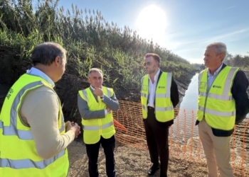 Agricultura invierte 2’1 millones de euros en mejoras del Canal de Riegos de Levante a su paso por El Hondo