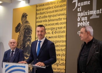 La Diputación ensalza la figura de Jaume I como artífice de la identidad valenciana en una muestra para el mes de octubre