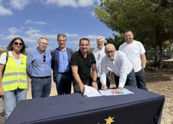 Inicio de las obras del Tercer Colegio de La Nucía