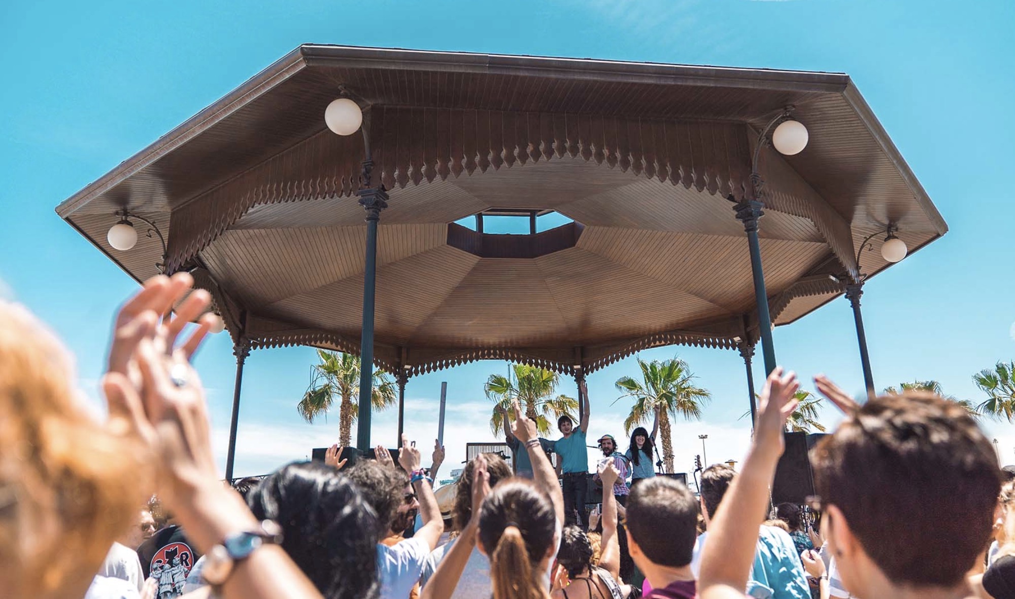 València Music City recupera los conciertos matinales de los sábados en la Pérgola de la Marina