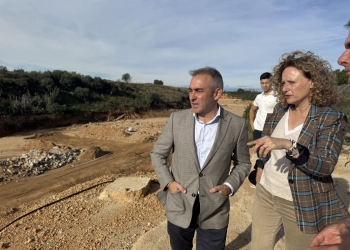 Barrachina remarca que «el Consell interviene en la reparación de cauces de competencia del Gobierno central para garantizar la seguridad de la ciudadanía»