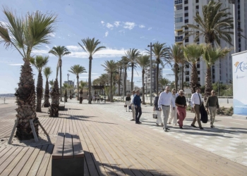Así es el nuevo paseo marítimo de la avenida de Niza