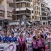 Más blanca que nunca, la ‘marea rosa’ de Anémona recorre solidaria Benidorm