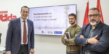 Todo listo para el inicio de los trabajos de reurbanización de la calle Nueva y de la calle Ortega y Gasset