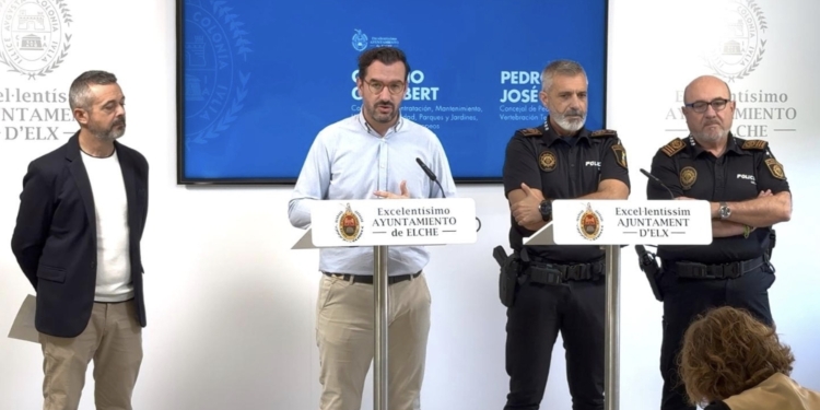 Más de 420 agentes se desplegarán en Elche con motivo de Halloween y la festividad de Todos los Santos