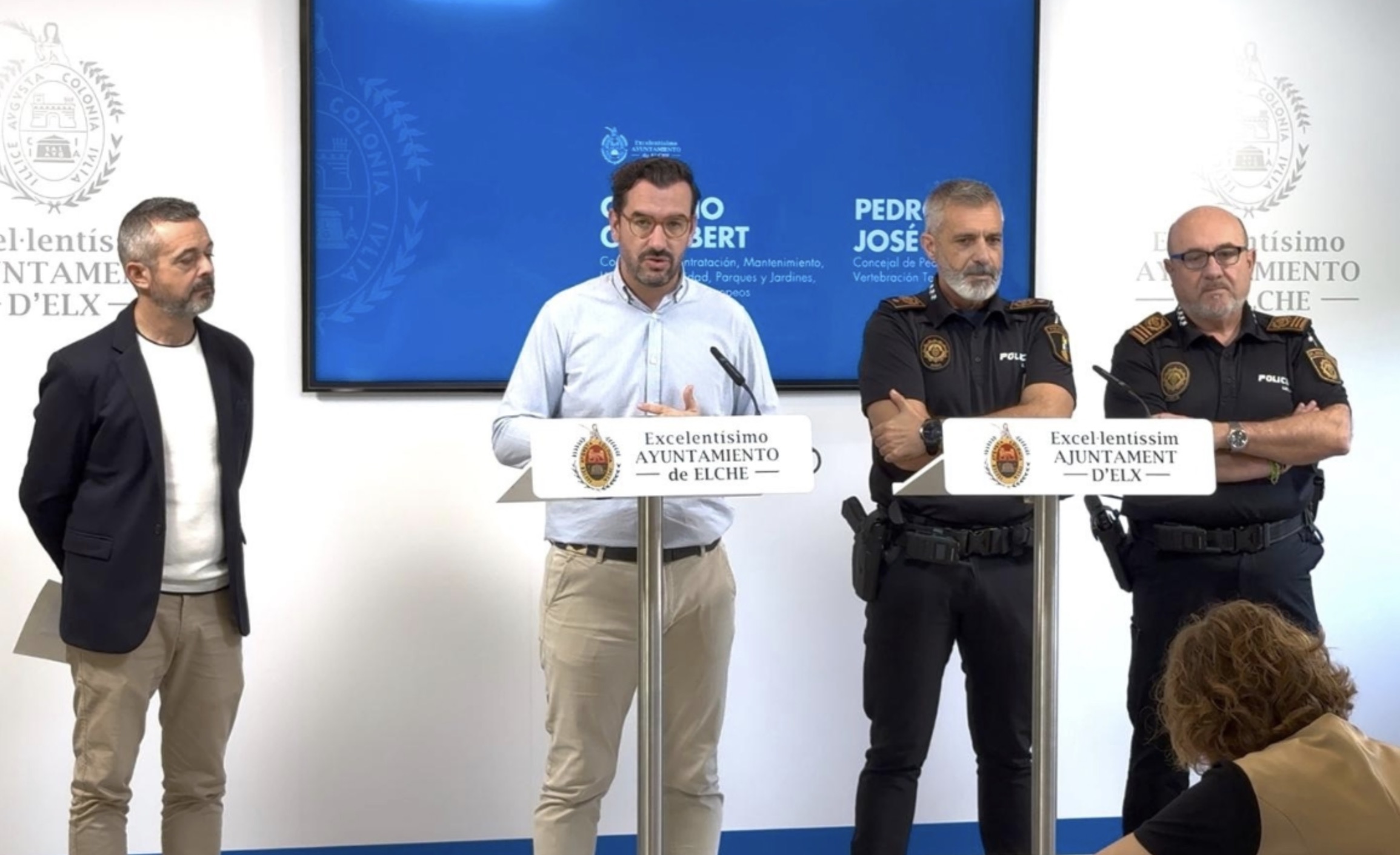 Más de 420 agentes se desplegarán en Elche con motivo de Halloween y la festividad de Todos los Santos