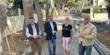 Orihuela acomete la adecuación integral de la calle Los Pinos de Punta Prima tras años de reivindicación vecinal