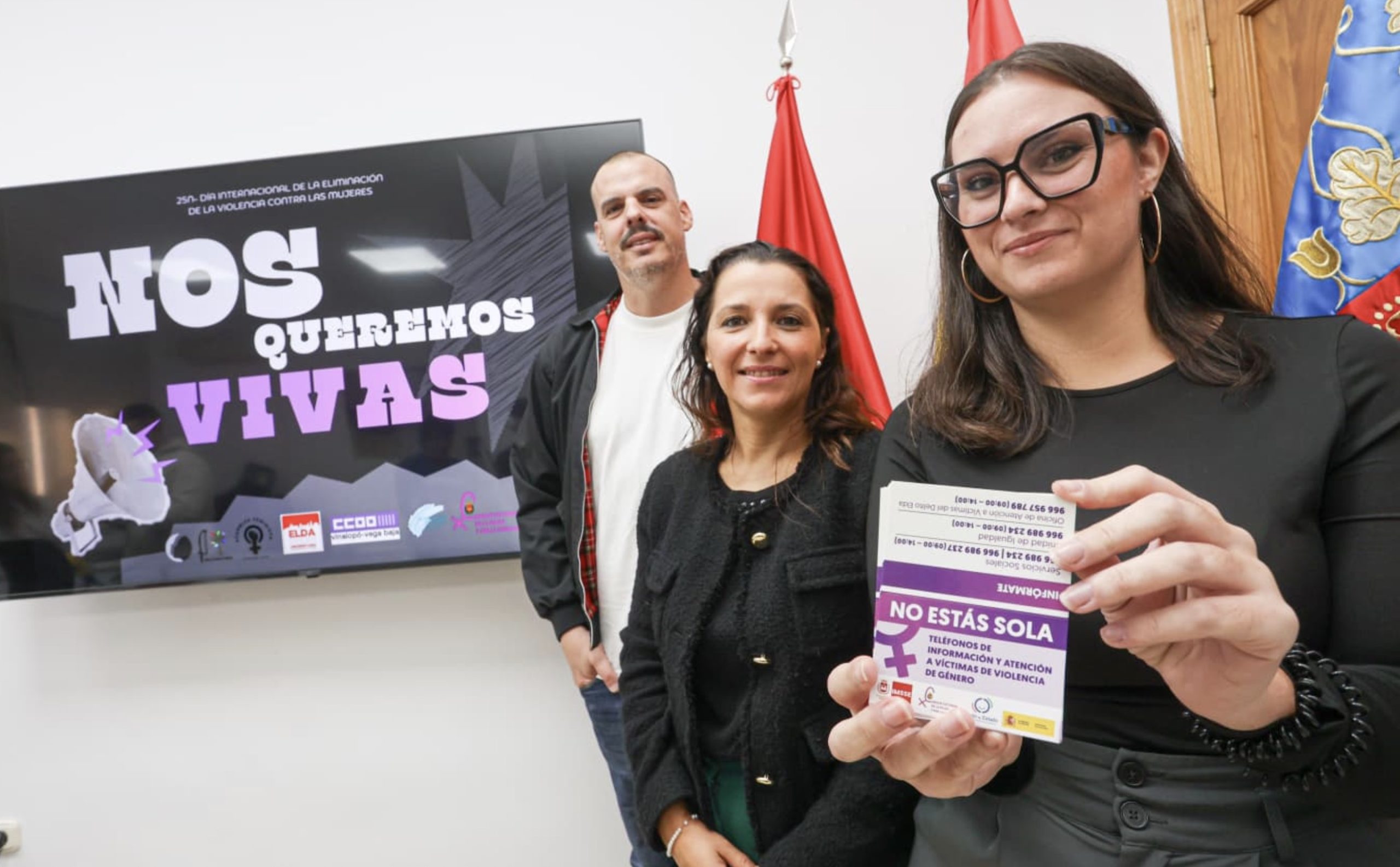 Elda prepara un amplio programa de actividades con motivo del Día Internacional de la Eliminación de la Violencia contra la Mujer