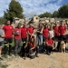 Los bomberos de Valencia entrenan sus perros de rescate en La Nucía