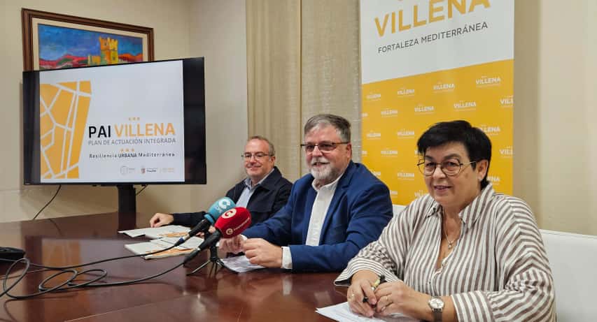 Villena impulsa su transformación con cerca de cinco millones de euros