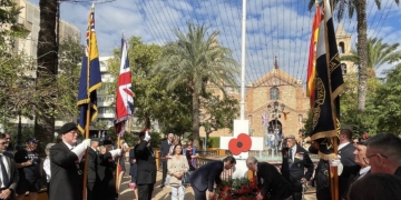 La Colonia Británica celebrará el martes, 11 de noviembre, en un solemne acto, el día de La Amapola «Poppy Day»