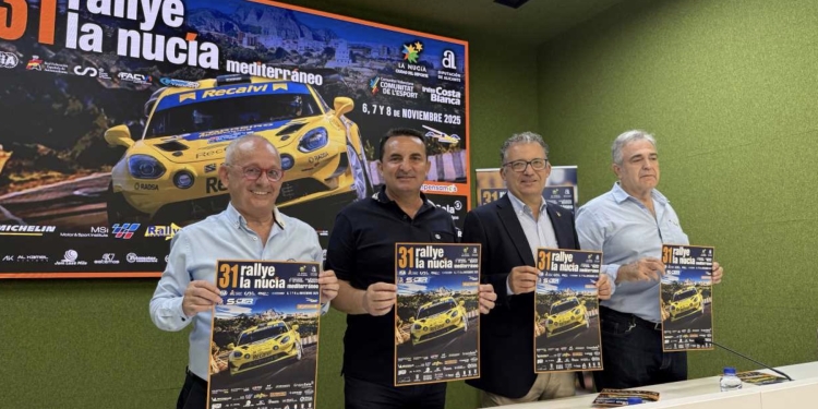 El 31º Rallye de La Nucía contará con 12 tramos y 161 km. de competición