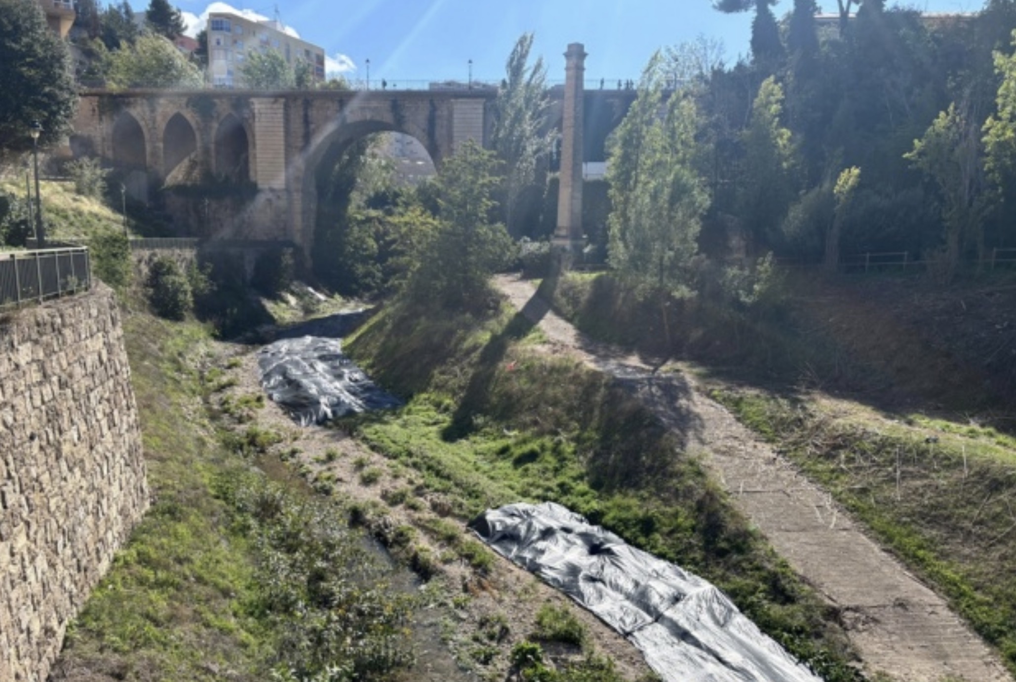 Alcoy avanza en la recuperación del entorno del río Riquer
