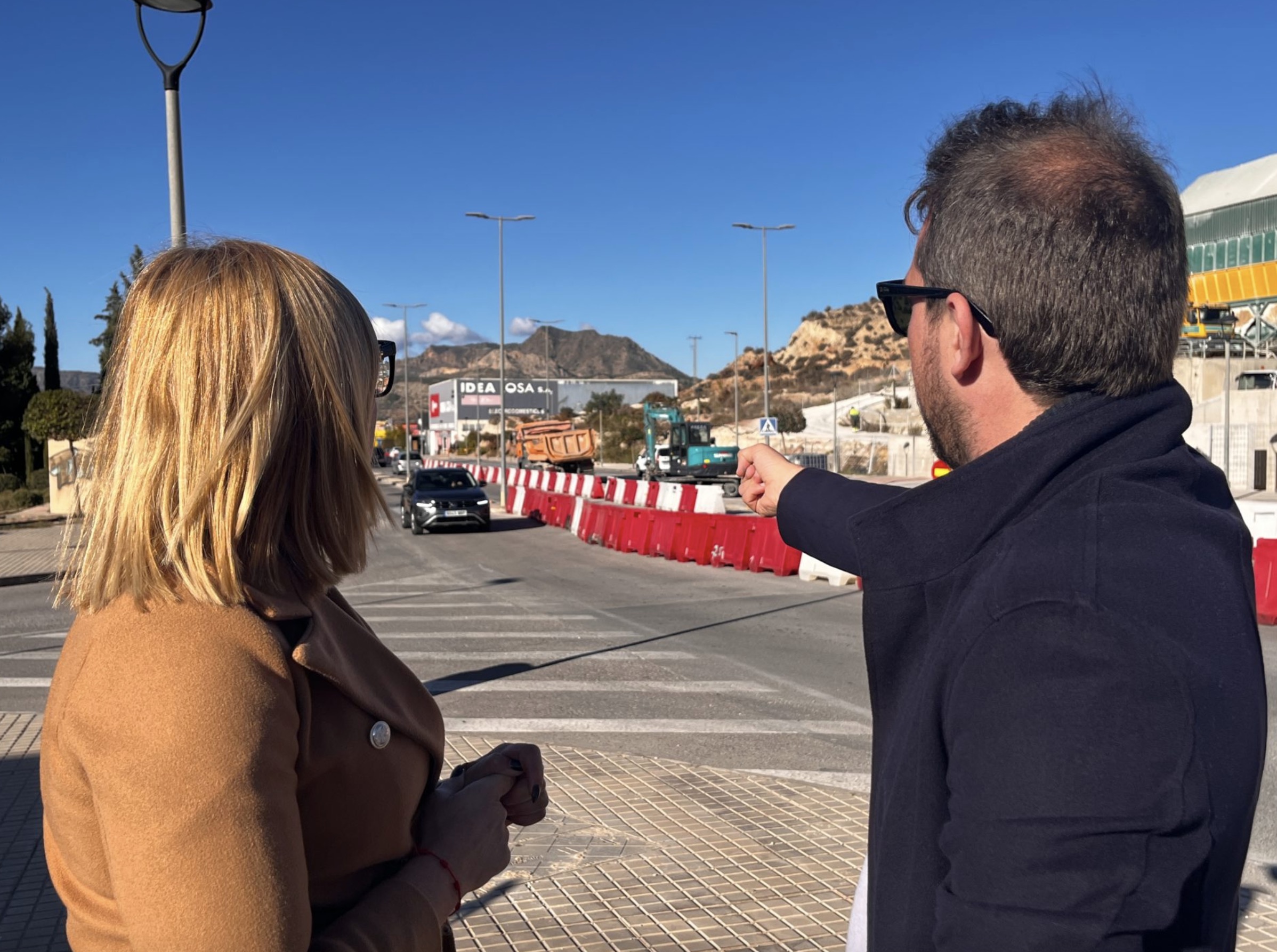 Petrer inicia obras de mejora de la accesibilidad en el polígono del Guirney