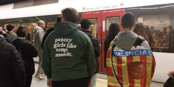 Metrovalencia facilita la movilidad al estadio de Mestalla por el partido del viernes entre Valencia CF y Levante