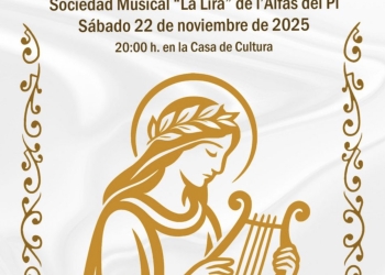 Once músicos se incorporan el sábado a la Lira de l’Alfàs en el tradicional Concierto de Santa Cecilia