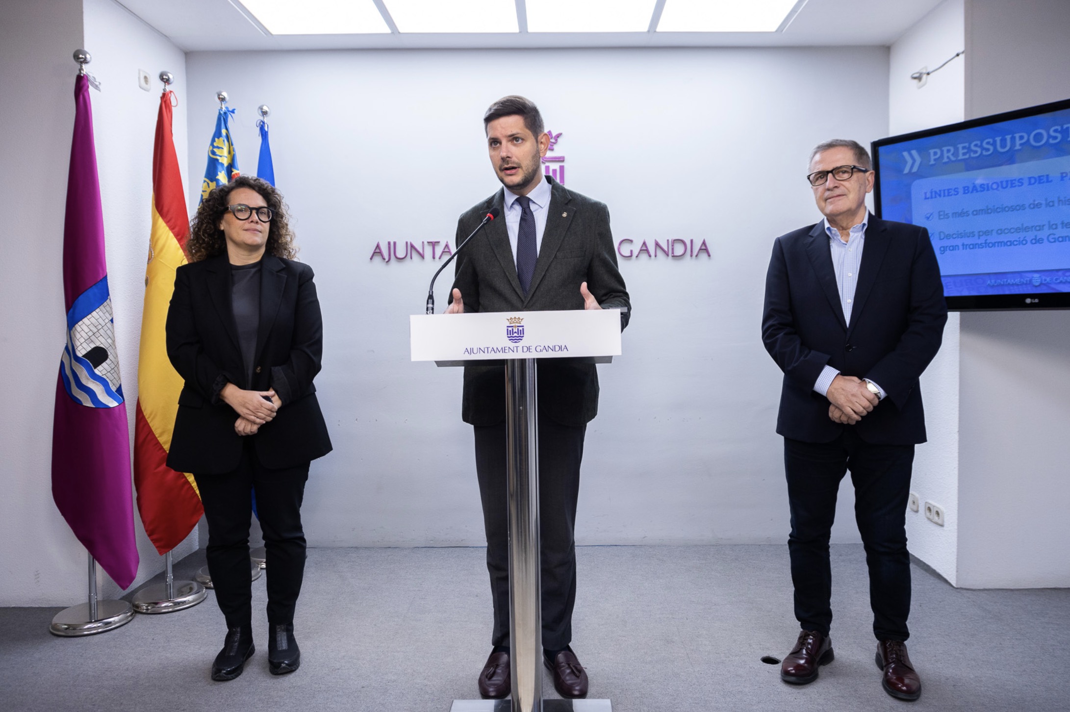 Gandia aprueba un presupuesto de 108 millones de euros con fuerte apuesta inversora y centrado en las personas