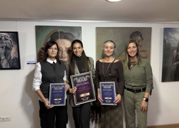 Sara- Ney Gómez gana el “XIII Certamen de Pintura contra la Violencia de Género”
