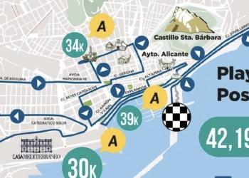 El Ayuntamiento activa un dispositivo especial de tráfico para la I Maratón Elche-Alicante