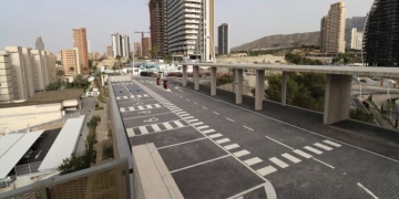 Benidorm adjudica el contrato para la instalación de placas fotovoltaicas en el parking disuasorio de Poniente