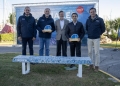 Mares Circulares entrega al Real Club Náutico de Valencia un banco fabricado con plástico recogido por sus voluntarios