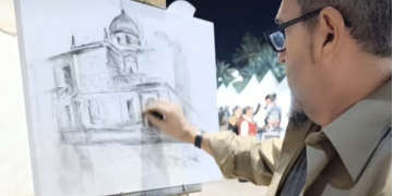 «Disfruto pintando en la calle»