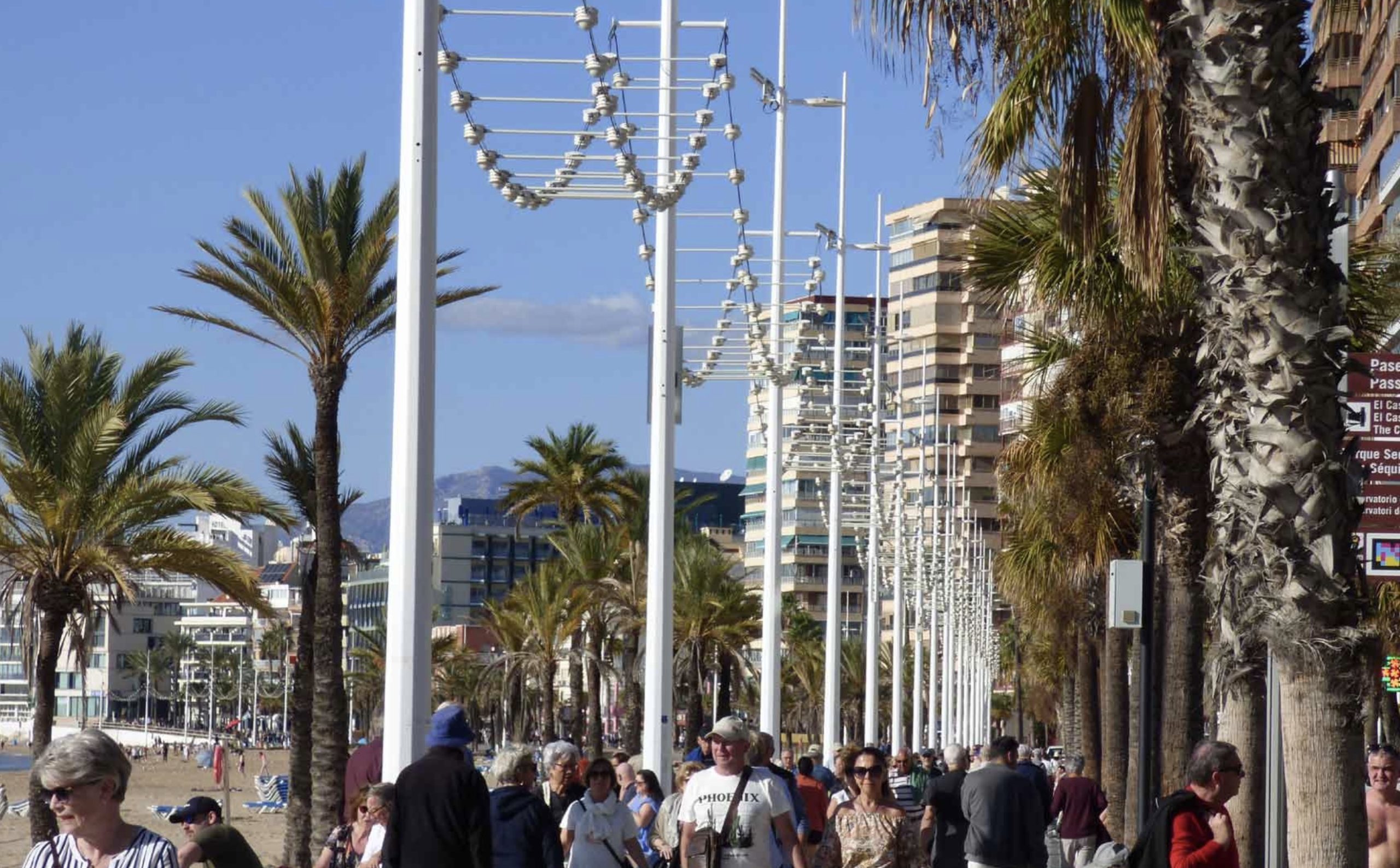 Benidorm incrementará las cámaras de control de aforo de las playas