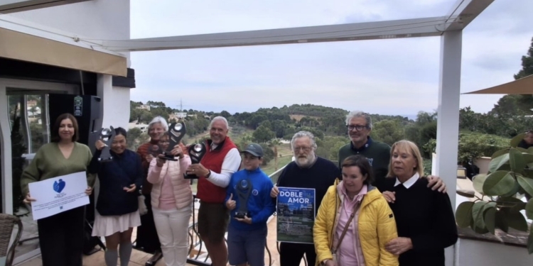 Éxito en el primer Torneo de Golf en Altea a beneficio de la Asociación Doble Amor