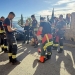 La alcaldesa de Xàbia visita los trabajos de limpieza forestal realizados por Bomberos Voluntarios