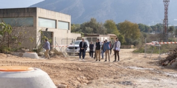 A punto de finalizar l’Alfàs las obras para gestionar vertidos y reutilizar el agua vinculadas al encauzamiento del Barranco Hondo