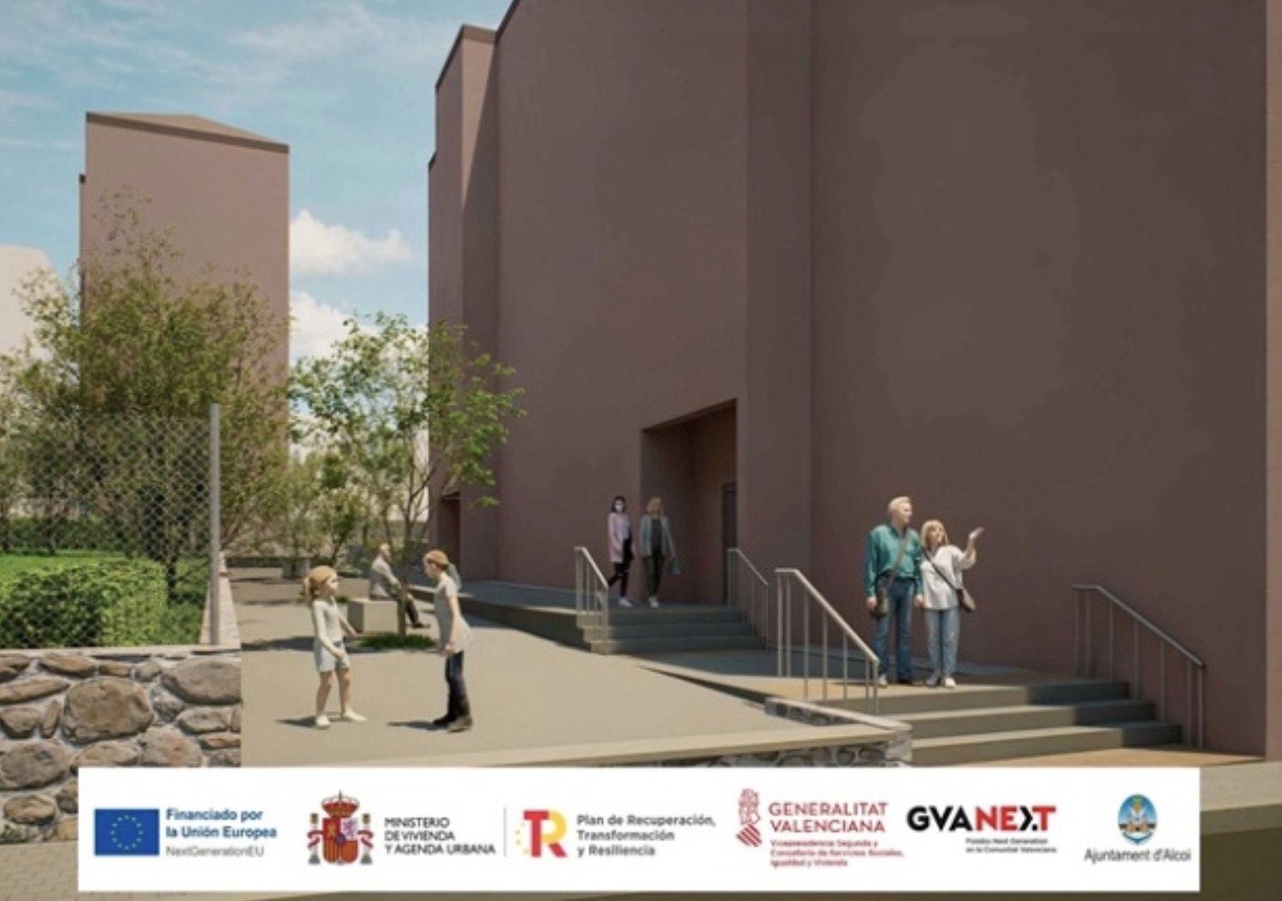 Alcoy licita la reurbanización del barrio de Sagrat Cor por más de 350.000 euros financiados íntegramente por Fondos Europeos