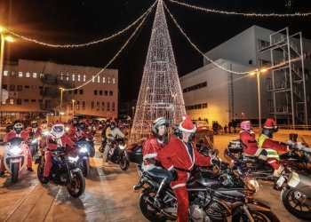 Cerca de un centenar de motos participarán el próximo fin de semana en la ‘Papanoelada’ solidaria de Elda