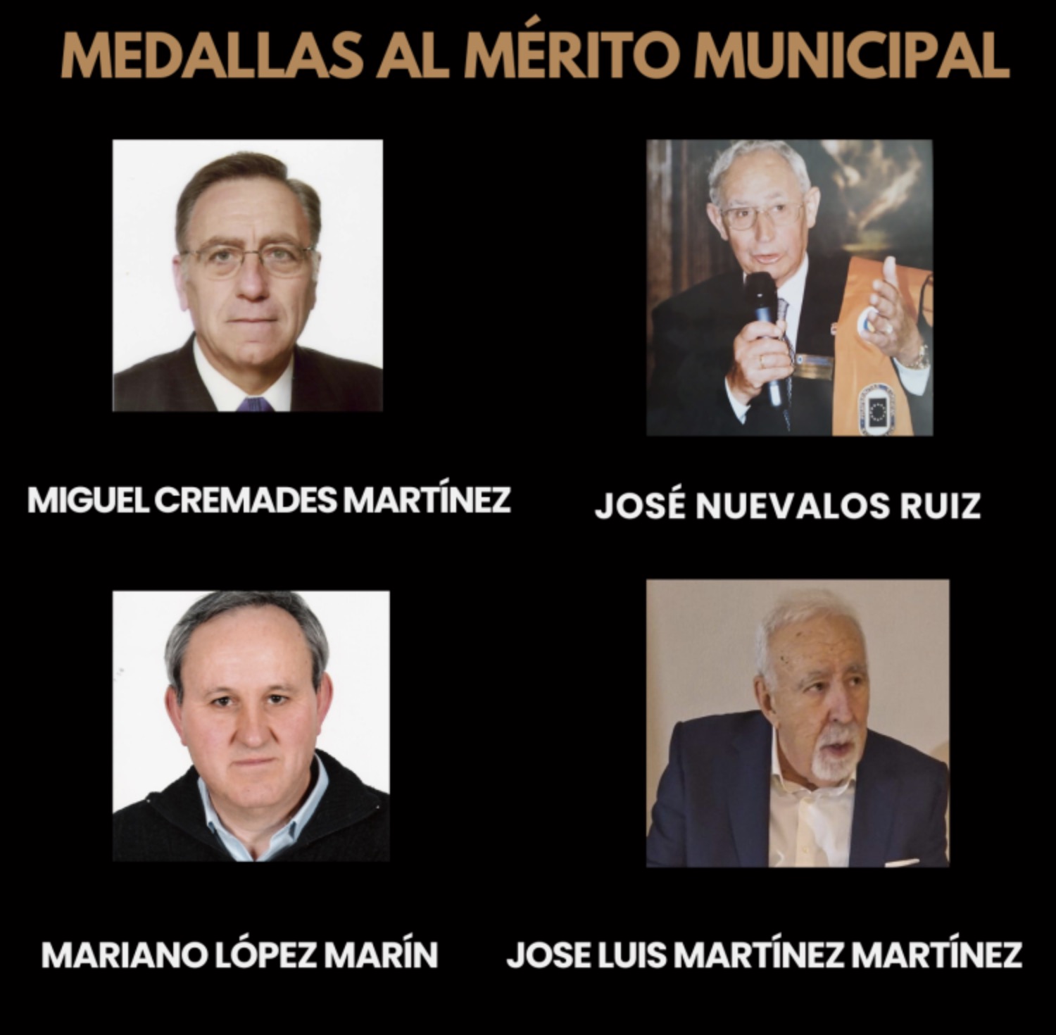 Utiel celebra hoy jueves la entrega de medallas al mérito municipal