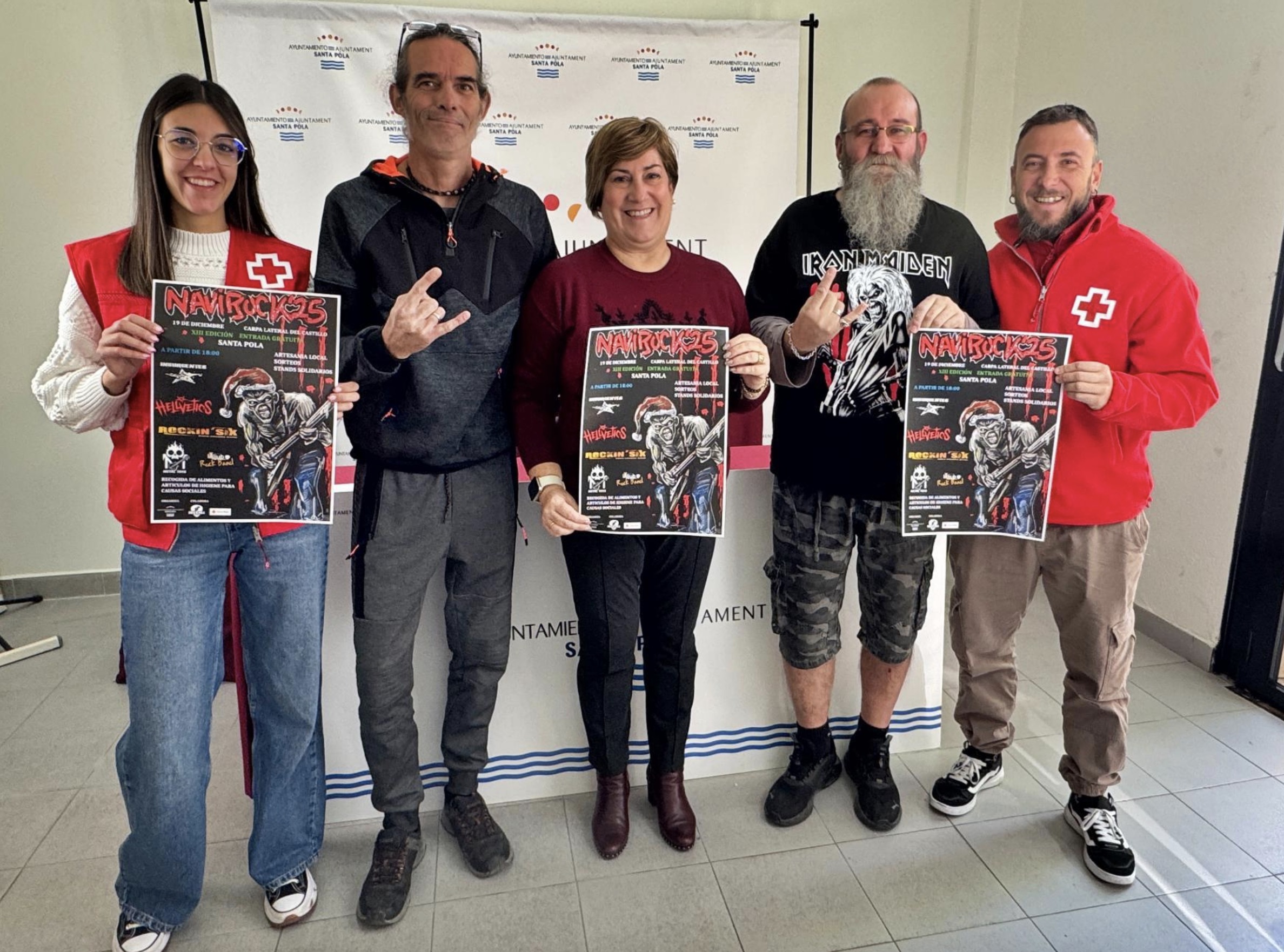 El Navirock’25 animará este viernes la navidad de Santa Pola con un evento musical y solidario