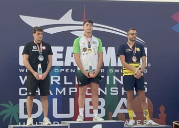 Oro y plata para Miguel Bou en las finales de la Ocean Man en Dubái