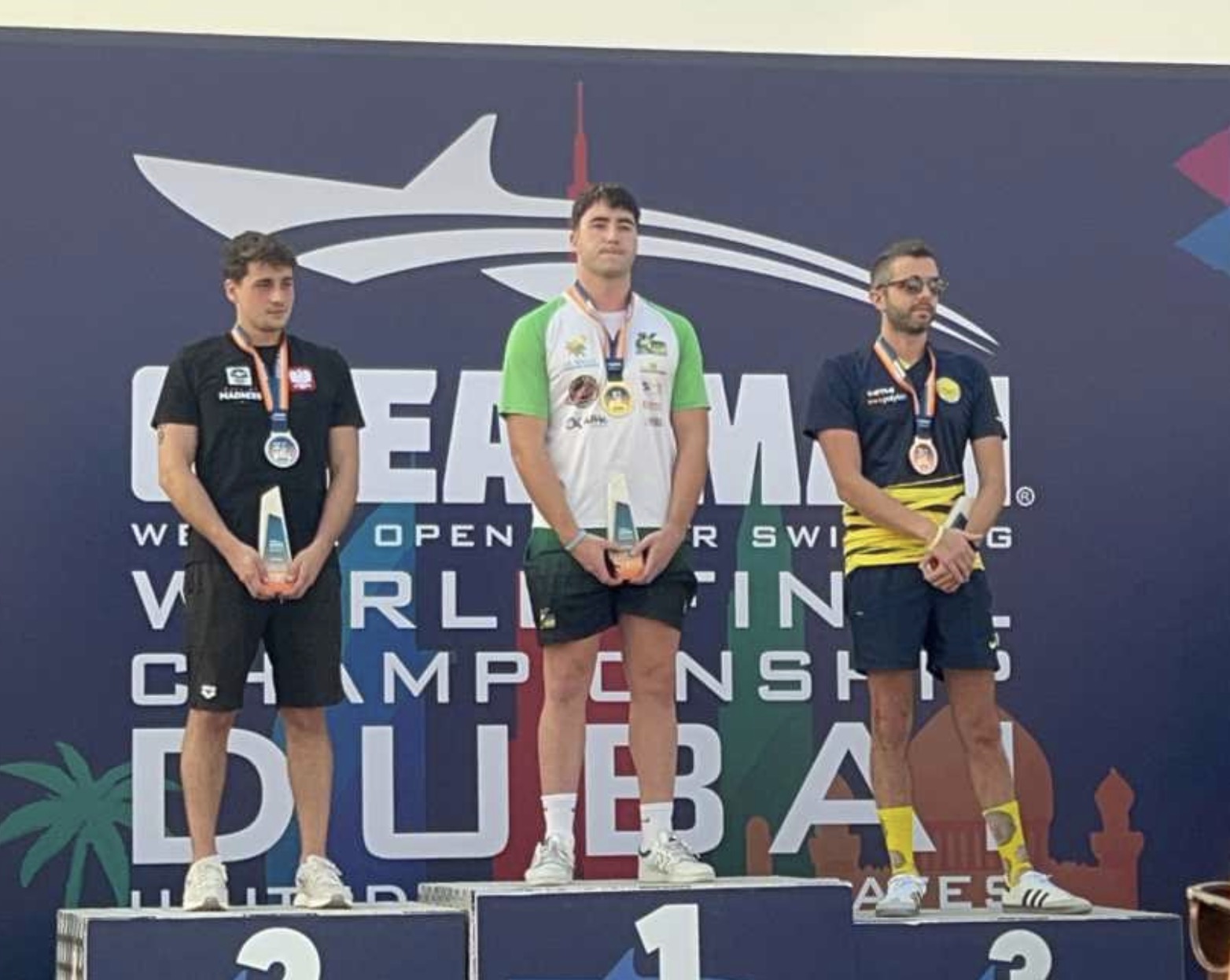 Oro y plata para Miguel Bou en las finales de la Ocean Man en Dubái