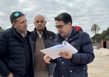 El Ayuntamiento avanza en las obras del Solar de la Festa con la previsión de acabar en enero el recinto polivalente