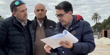 El Ayuntamiento avanza en las obras del Solar de la Festa con la previsión de acabar en enero el recinto polivalente